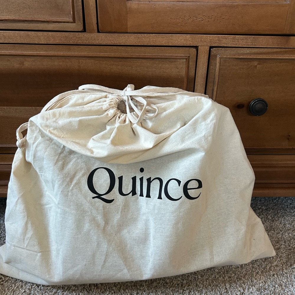 Quince Italian Leather Triple Compartment Bucket Bag - Picture 4 of 4